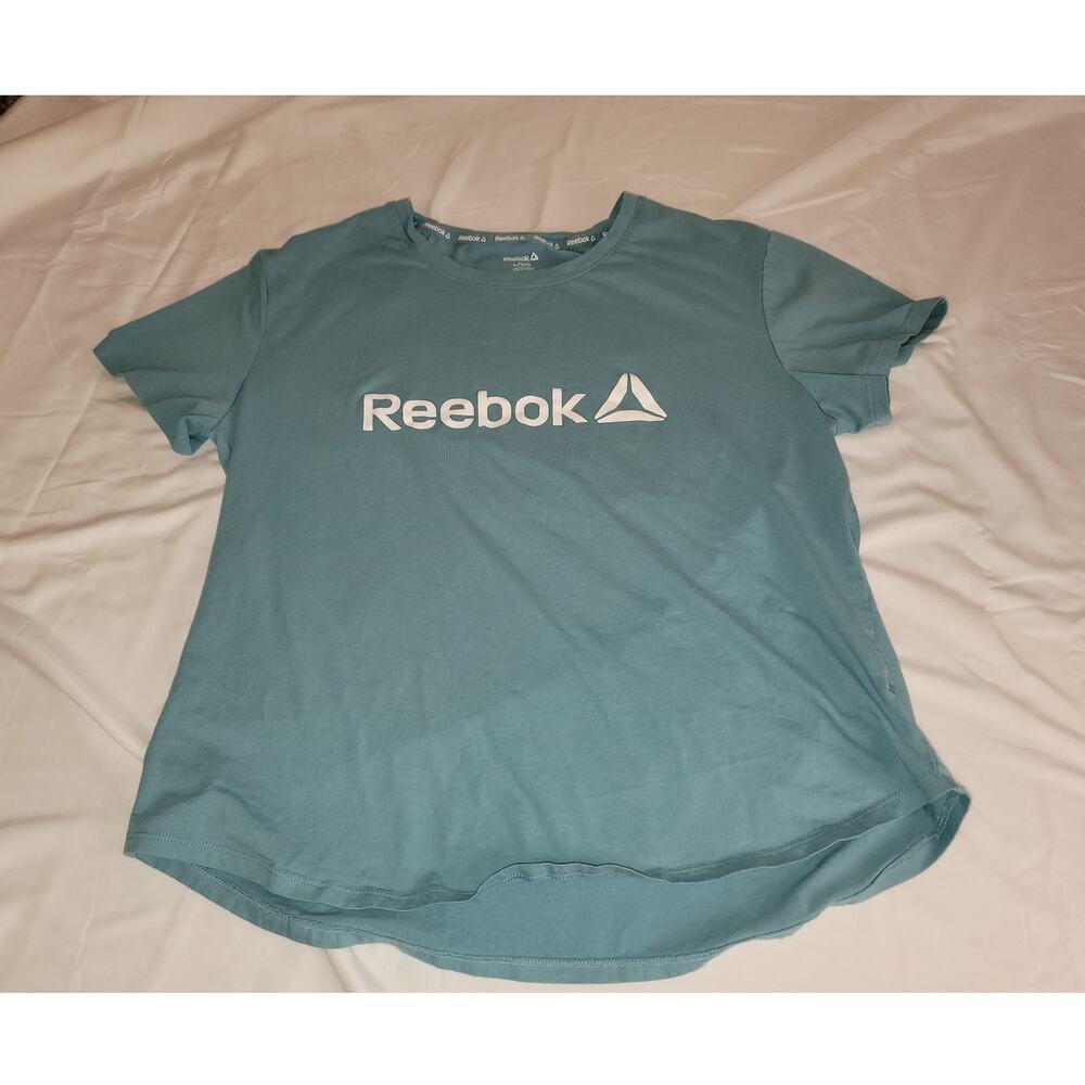 Reebok Large Women's teal t-shirt